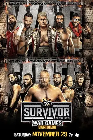 wwe survivor series wargames november 29th 2025